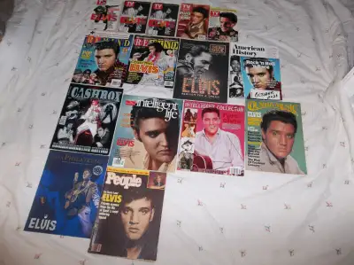 ELVIS PRESLEY COVER  STORIES VARIOUS MAGS, View more