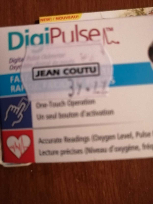 petit appareil pour tester Oxygen et poul neuf  dans Santé et besoins spéciaux  à Longueuil/Rive Sud - Image 3