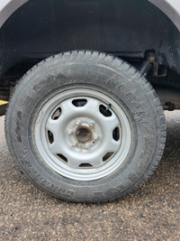 265 70 r17 winter tires w/ rims