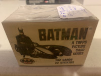 1989 Batman Series 1 SET 132 DC Topps Collector Booth 263 
