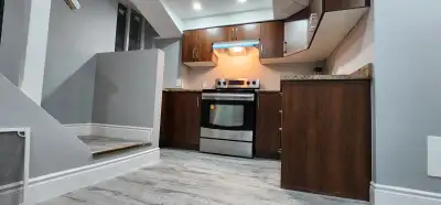 Newly finished 2 bed 1 bath  bright and sunny basement Brampton