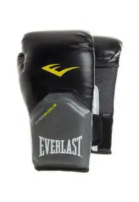 Everlast Evershield 12 Oz and 16 Oz boxing gloves black