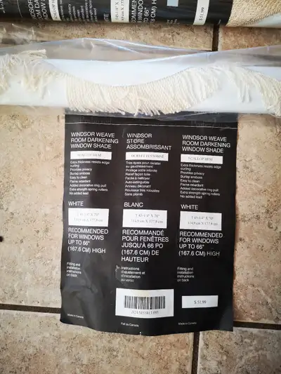 Windsor Weave Room Darkening Window Shade, View more