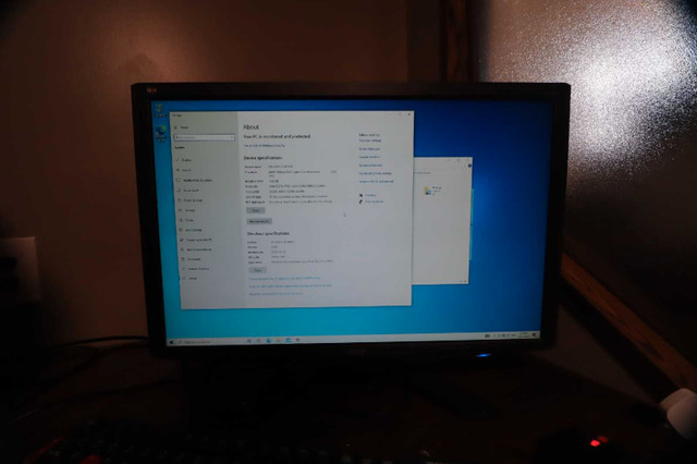 Ibuypower 301 with Acer x24 3w monitor in Desktop Computers in Windsor Region - Image 2