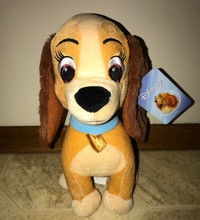 Disney's Lady and the Tramp 11 Inch Plush LADY New with Tags