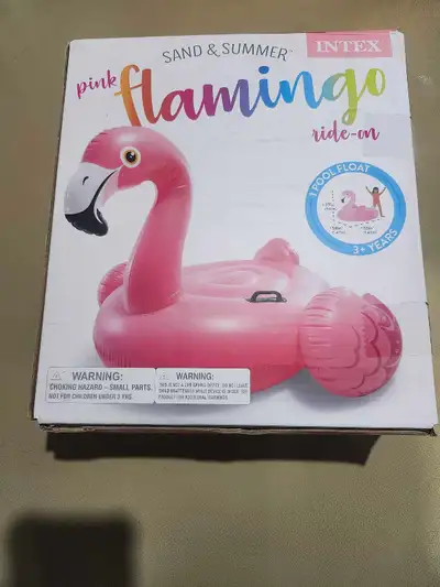 Pink Flamingo Floatie, View more