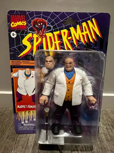 Marvel Legends- SpiderMan Retro Kingpin, View more