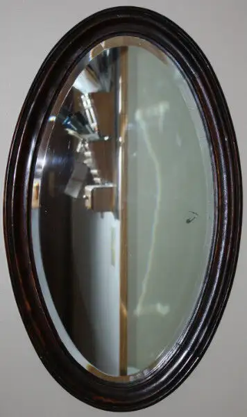 VINTAGE BEVELED GLASS MIRROR, View more
