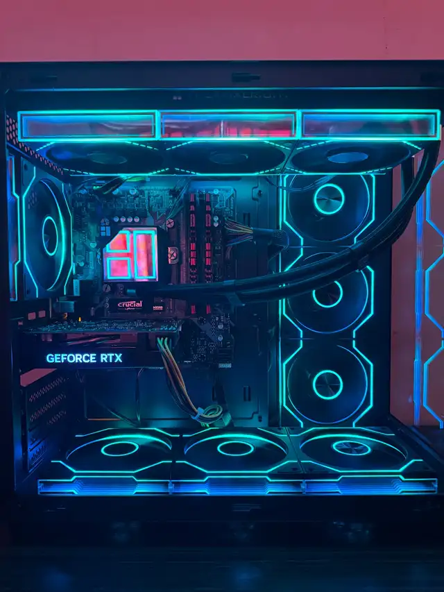 Premium RGB Gaming PC RTX 4060 16GB RAM 1.25 TB storage in Desktop Computers in City of Montréal - Image 5