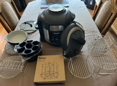 Ninja Foodi Tendercrisp 8Qt 9-in-1 Air Fryer/Pressure Cooker, View more