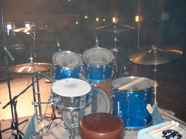 Drum Pearl TW5 (Vintage 1980) & Cymbales Avedis Zildjian dans Percussions  à Saguenay - Image 4