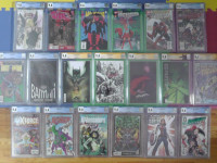 CGC Graded Comic Slabs, Marvel/DC/Image/BOOM!, ASM, Batman, more
