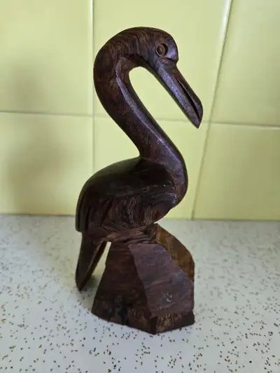 Awesome Vintage Ironwood Pelican, View more