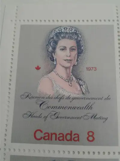 1973-8 cents-Commonwealth Heads of Gov. Meeting Cdn Stamps, View more