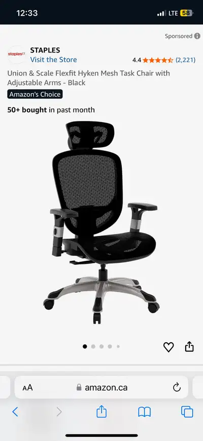 Chaise de bureau/ office chair, View more