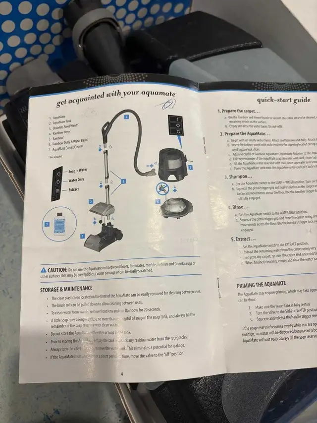 rainbow vacuum and shampoo carpet cleaner  in Vacuums in London - Image 8