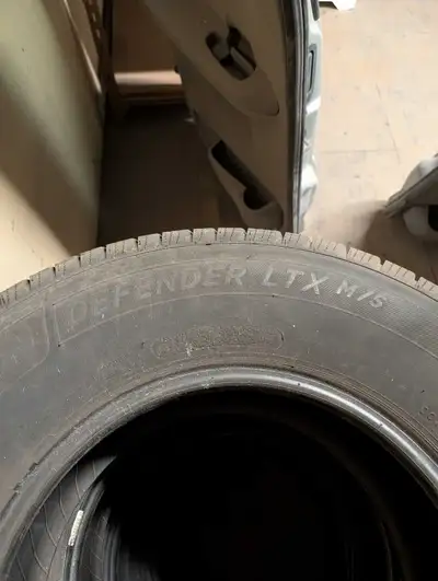 X4 tires No patches 9/32 on two and 7/32 on two Load range E Can view Mon-Fri