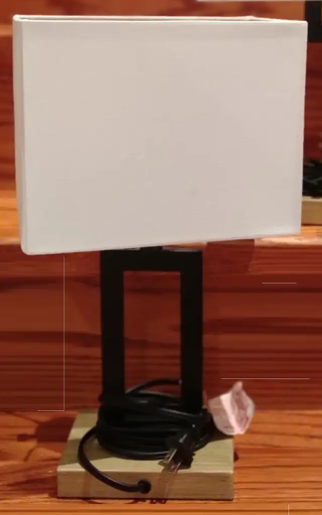 Home Trends TABLE LAMPS (2x) - Beech Birch Black - Only $30! in Indoor Lighting & Fans in Mississauga / Peel Region - Image 7