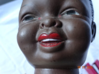 Black doll,Calypso Jill, ethnic look,designer ,1961  DeeCee rare