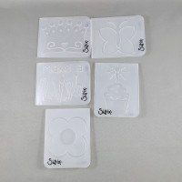 Small Embossing Folders Sizzix Paper Crafts Cards Scrapbooking