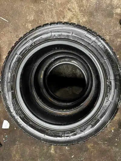 Selling Four Uniroyal Tigerpaw 205/55R16 Winter Tires Garage Kept No Longer Have A Vehicle That Can...