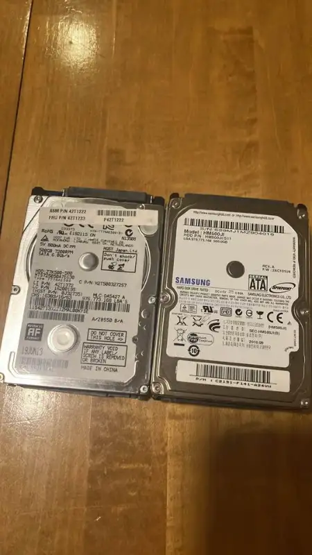 6 disques dur 500GB différentes marques in General Electronics in Gatineau - Image 2