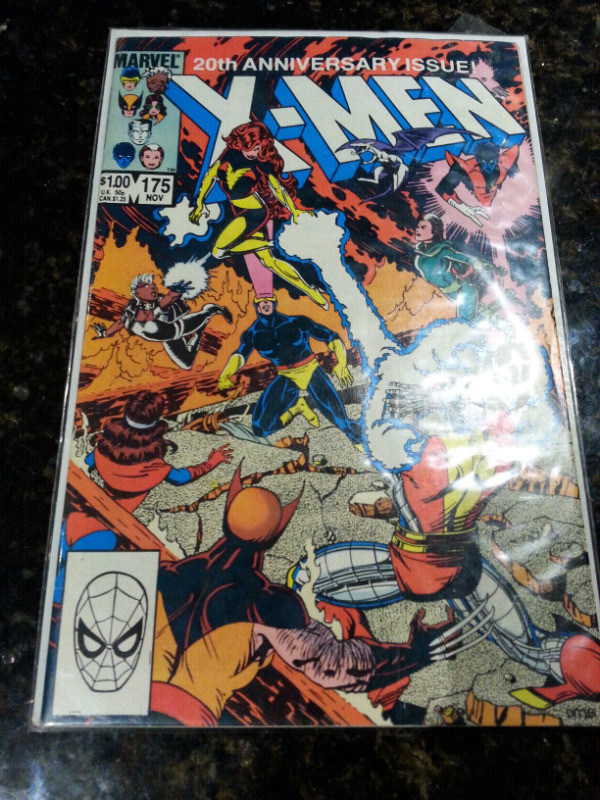 Marvel comics, xmen comics, x-men #175, 20th anniversary xmen dans Bandes dessinées  à Laval/Rive Nord