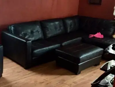 sectional leather couch, View more