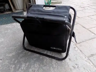Folding cooler bag/seat, View more