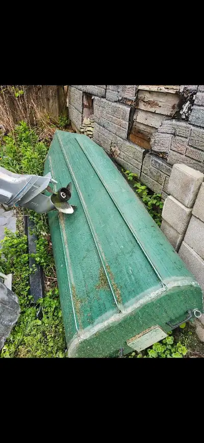 I'm selling a used canoe, perfect for calm waters and leisurely paddles. This canoe shows signs of u...