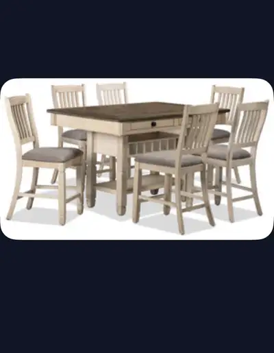Pub height dinning table set, View more