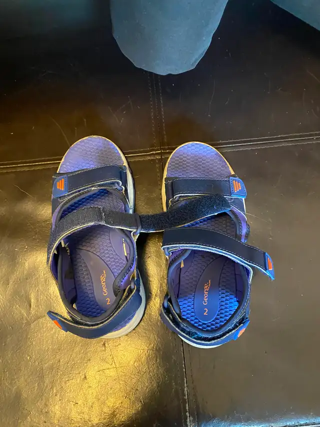 Boys Rubber Boots and Sandals size 2 in Kids & Youth in St. Albert - Image 5