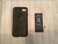 Batterie et étui IPhone 8