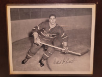1945-54 Quaker Oats hockey photo 