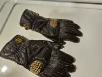 motorcycle gloves leather Kevlar xs