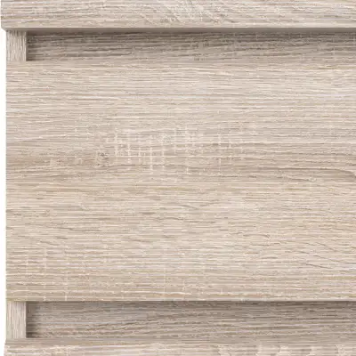 Kepner 20.8'' Tall 2 Drawer Nightstand Truffle, View more