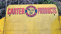 Vintage Carter Products Display/Sign