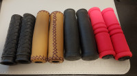 Bicycle grips, covers, only red left