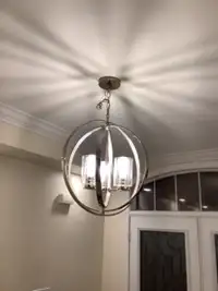Beautiful chandelier for front hall, bedroom.