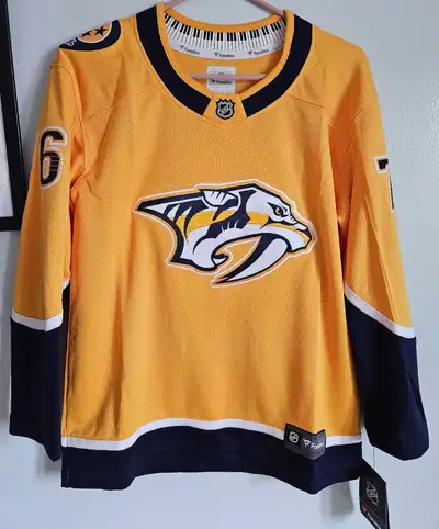 New, Unworn - Licensed Nashville Predators Jersey, View more