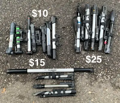 Floor & compact pumps, BMX pegs, saddle covers, helmets, bells, View more