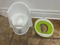 Toilet Training - Baby Bjorn Potty Seat & Toilet Ring