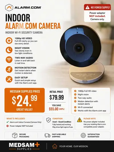 Alarm.com Camera, View more