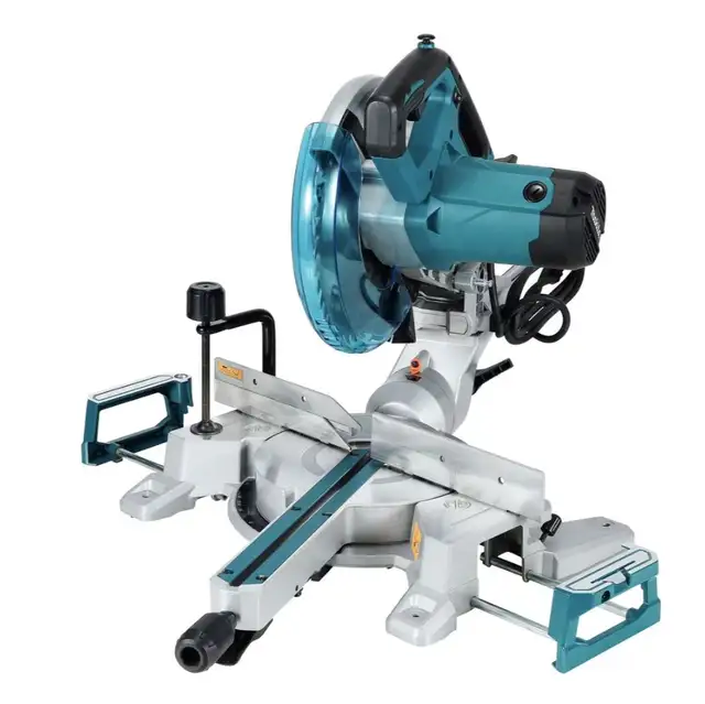 MAKITA 10-inch (13.1-Amp) Sliding Compound Mitre Saw with LED Cu in Power Tools in Kitchener / Waterloo - Image 3