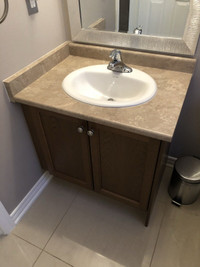 Cortina Kitchens Bathroom Vanity without sink and faucet