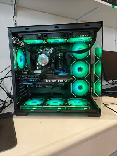 RTX 5070 Gaming PC | Ryzen 7 7800X3D | 32GB DDR5 | 1TB | WiFi, View more