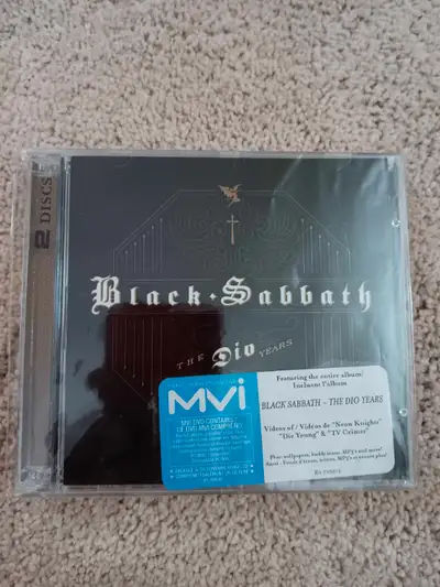 BLACK SABBATH ! DIO YEARS  CD ! DVD SET ! NEW