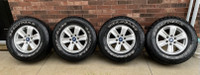 Ford F150 Factory 17” rims and tires 265/70/R17