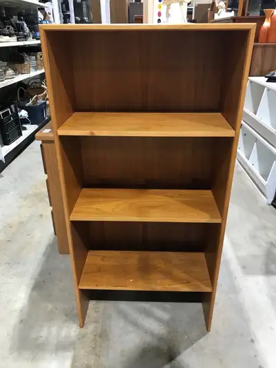 Wooden Bookshelf with 3 shelves 24 x 12 x 49, View more