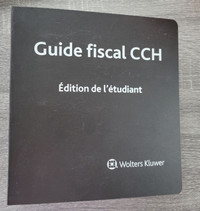 Livre Guide Fiscal CCH comptabilité finances